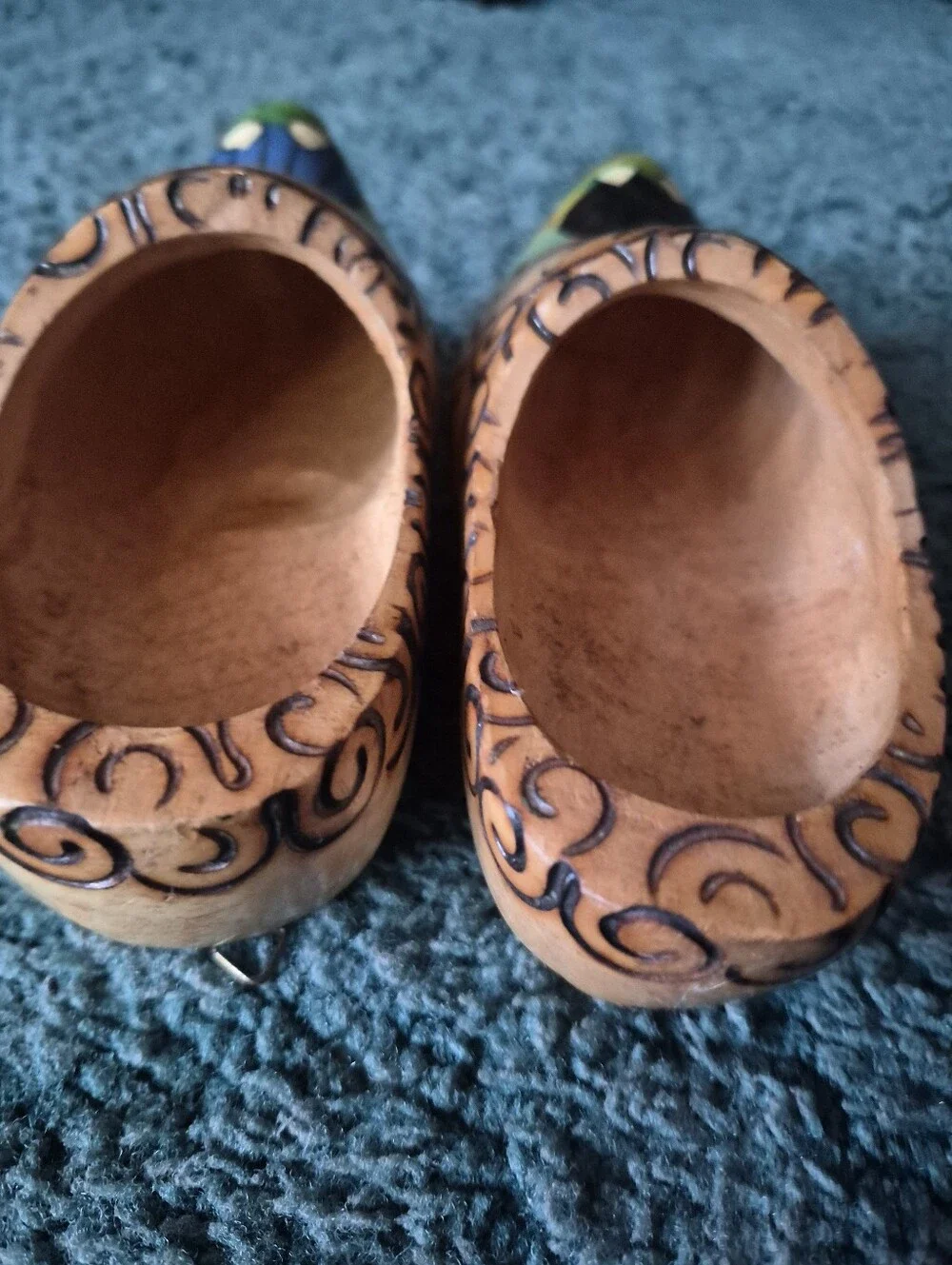 Vintage Holland Handmade Dutch Shoes Hanging Decorations